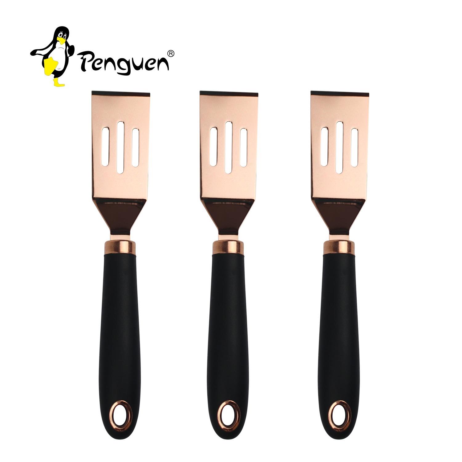 BAKIR KÜÇÜK SERVİS SPATULASI SİYAH SAP **24