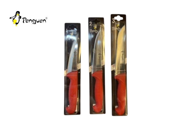 PENGUEN TEK RENK BIÇAK NO:1 PLASTİK SAP